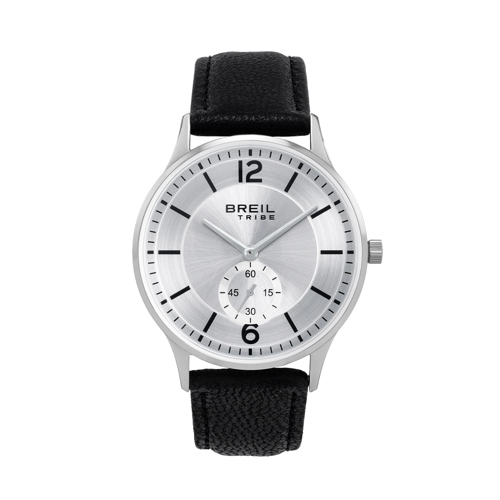 Orologio da uomo Breil Tribe della collezione Belmont, in acciaio color argento.