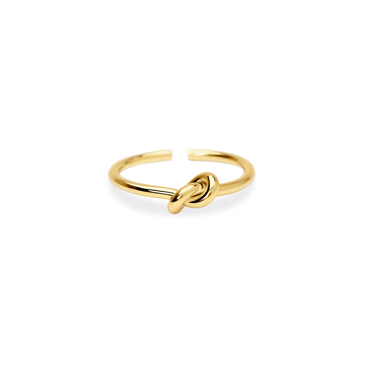 Kidult | anello in acciaio 316l pvd giallo | style 95 | 821015