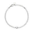 Kidult | bracciale in acciaio 316l cristalli zirconi | style 102 | 831315