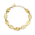 Kidult | bracciale in acciaio 316l pvd giallo | style 90 | 831327