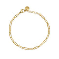Kidult | bracciale in acciaio 304 pvd giallo | style 93 | 831332