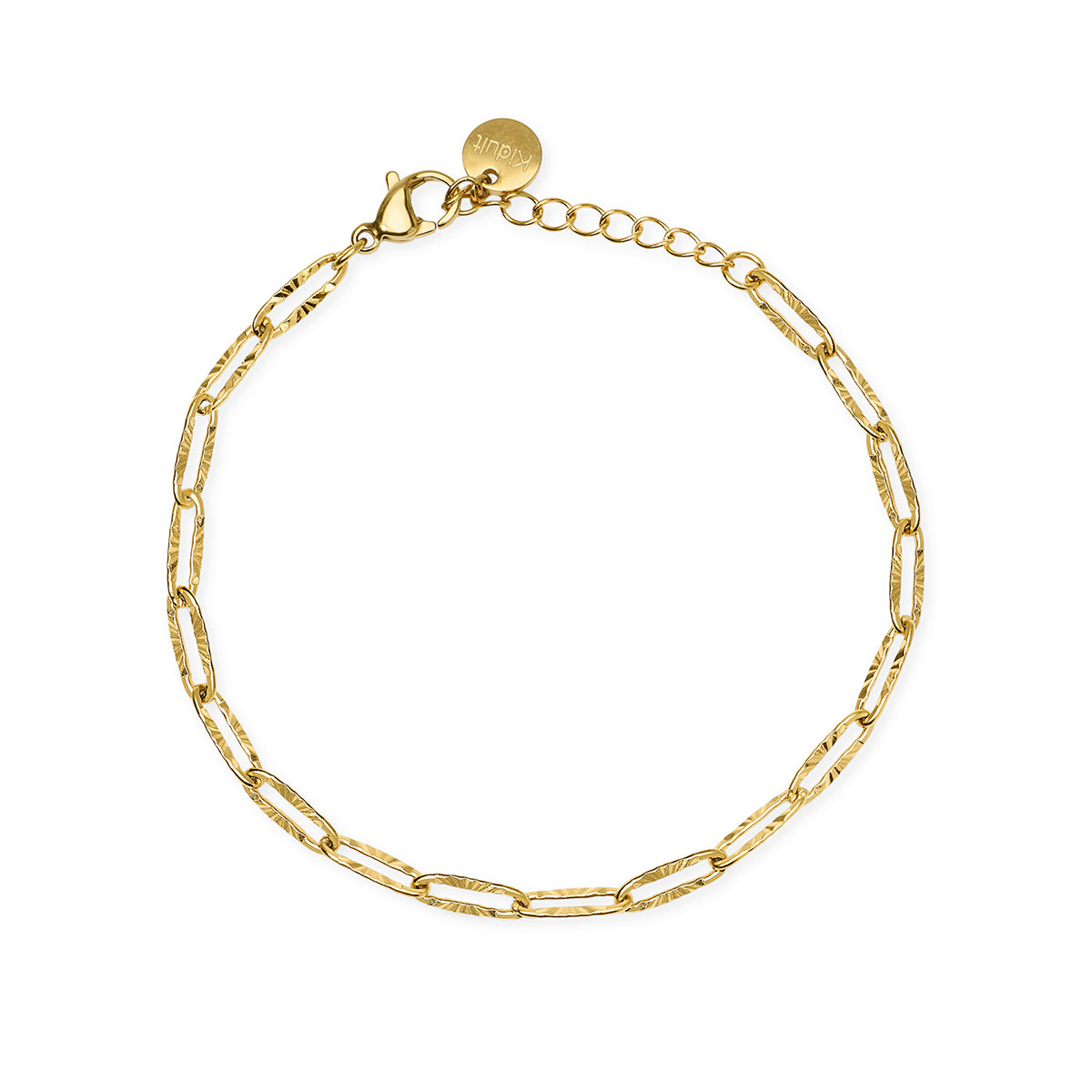 Kidult | bracciale in acciaio 304 pvd giallo | style 93 | 831332