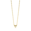 Kidult | girocollo in acciaio 316l pvd giallo cristalli | style 96 | 851168
