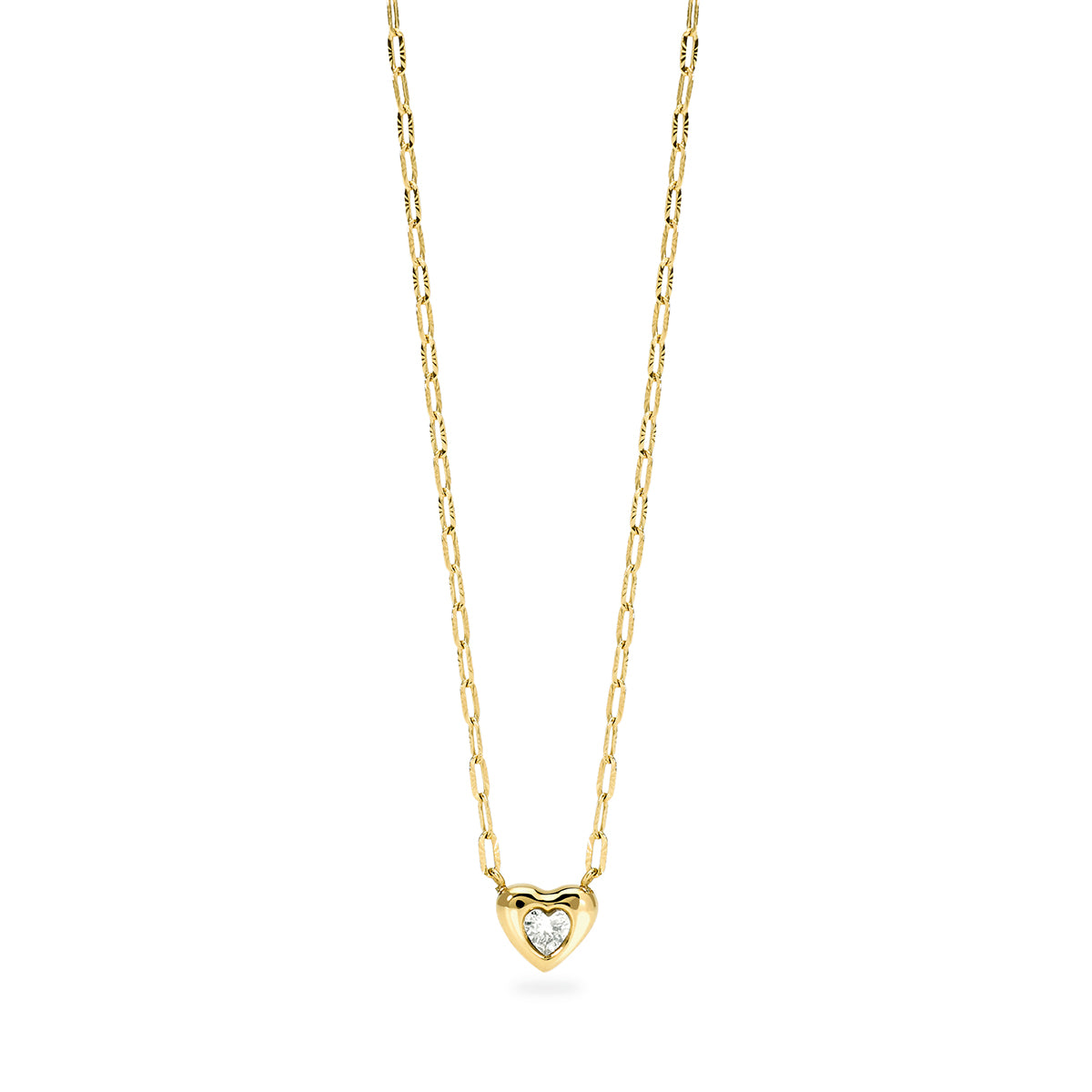 Kidult | girocollo in acciaio 316l pvd giallo cristalli | style 96 | 851168
