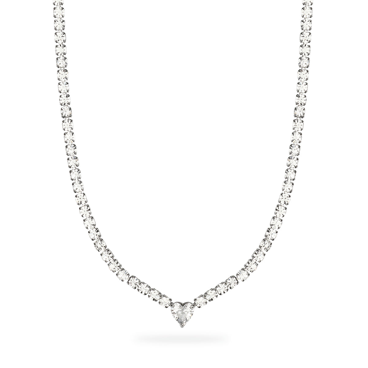 Kidult | girocollo in acciaio 316l cristalli zirconi | style 102 | 851170