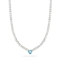 Kidult | girocollo in acciaio 316l cristalli zirconi | style 102 | 851171