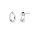 Kidult | orecchini in acciaio 316l zirconi | style 86 | 861155