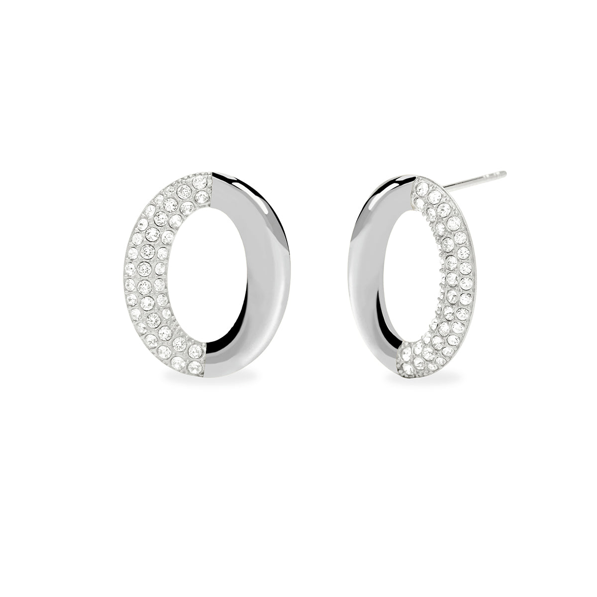 Kidult | orecchini in acciaio 316l cristalli | style 87 | 861157
