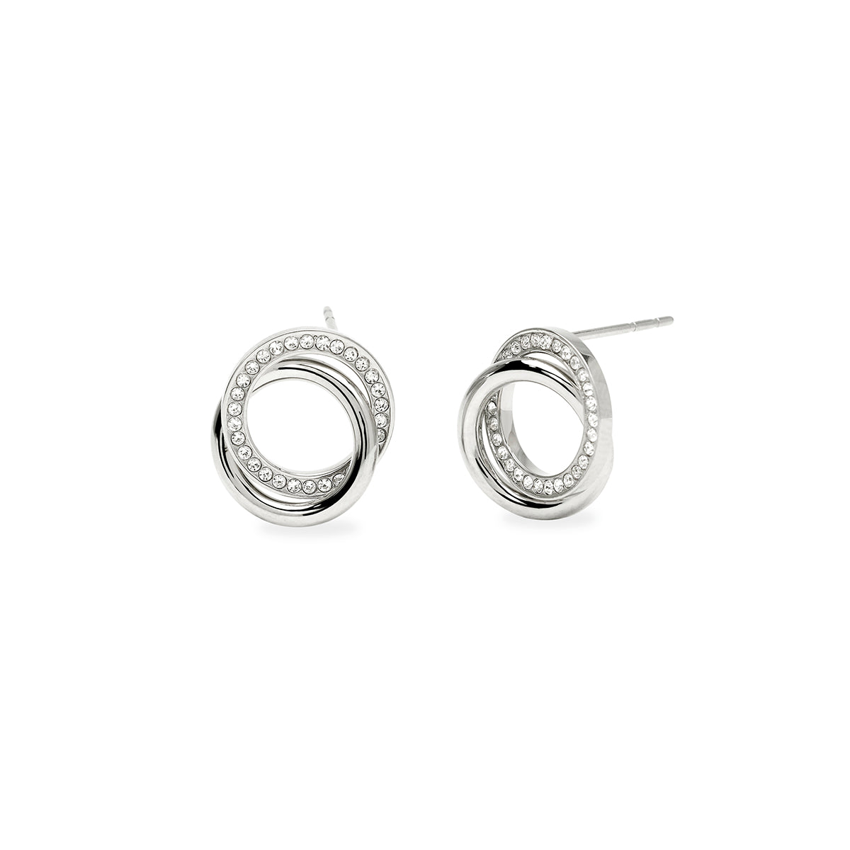 Kidult | orecchini in acciaio 316l cristalli | style 88 | 861158