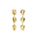 Kidult | orecchini in acciaio 316l pvd giallo | style 46 | 861165