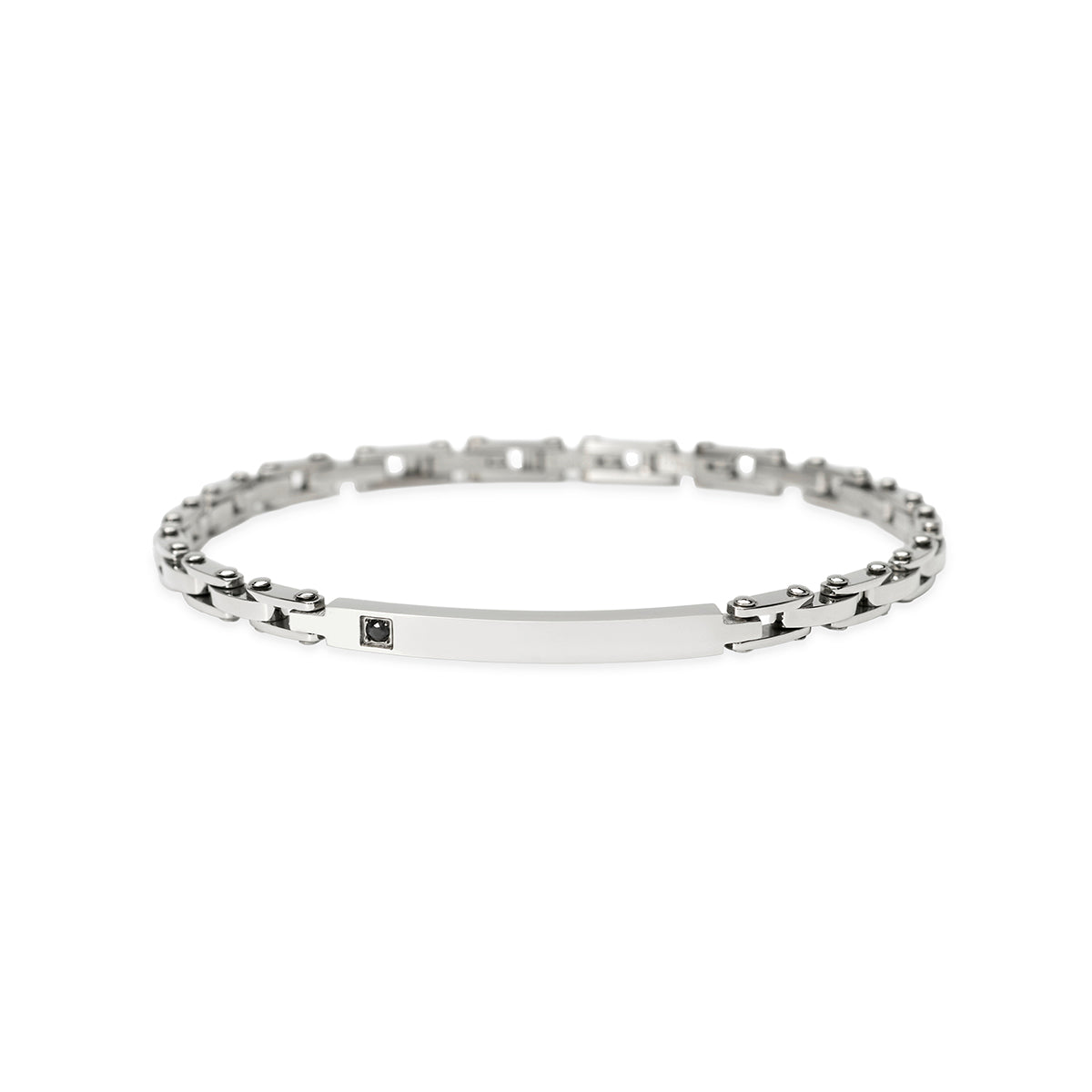 Kidult | bracciale in acciaio 316l cristalli | style 21 | 831281