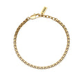 Kidult | bracciale in acciaio 316l pvd giallo | style 57 | 831285