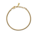 Kidult | bracciale in acciaio 316l pvd giallo | style 59 | 831287