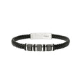 Kidult | bracciale in acciaio 316l lab leather | style 52 | 831290