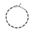 Kidult | bracciale in acciaio 316l pvd nero | style 61 | 831296