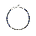 Kidult | bracciale in acciaio 316l sodalite | style 68 | 831301