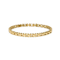 Kidult | bracciale in acciaio 316l pvd giallo | style 66 | 831308