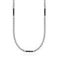 Kidult | collana in acciaio 316l cristalli | style 64 | 851156