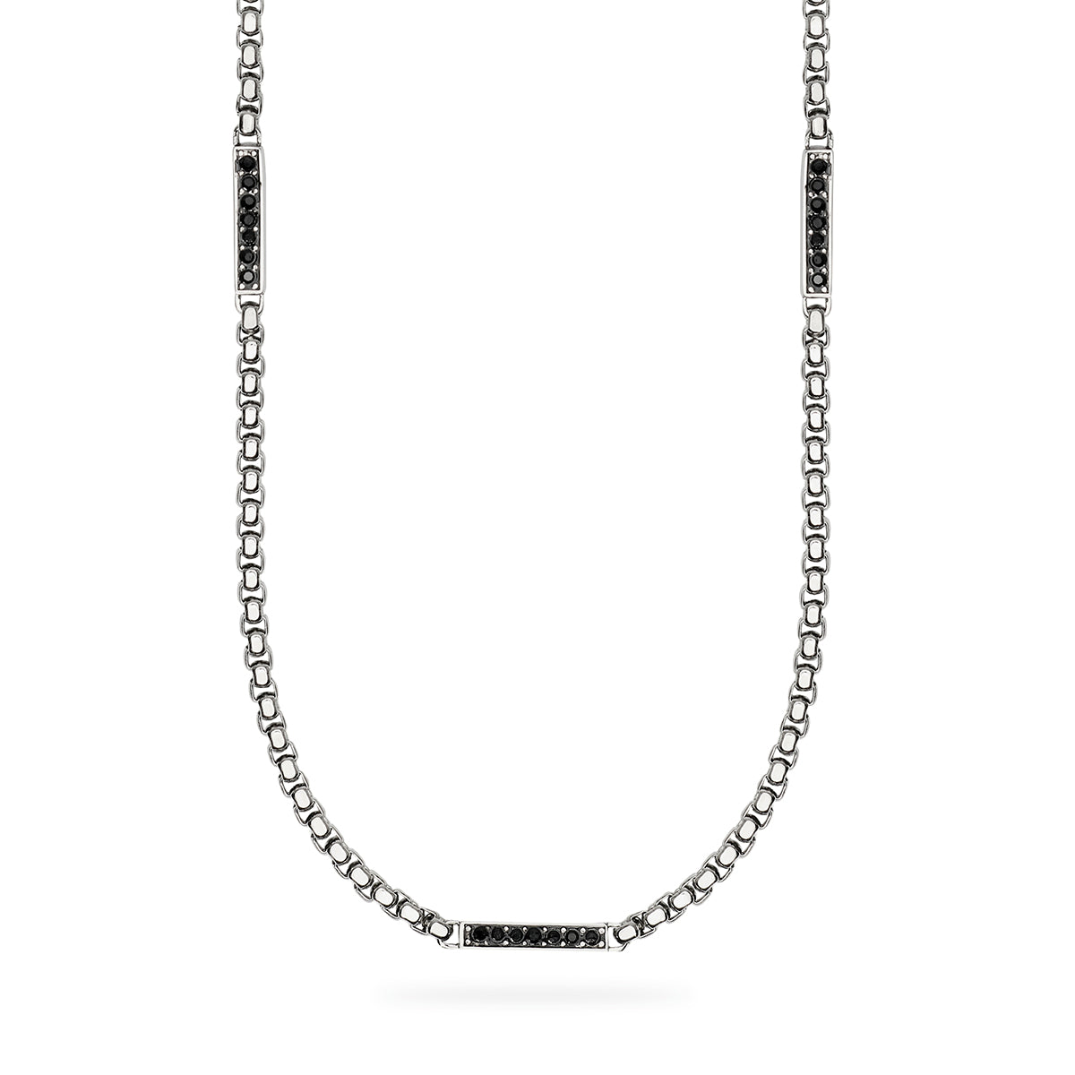 Kidult | collana in acciaio 316l cristalli | style 64 | 851156