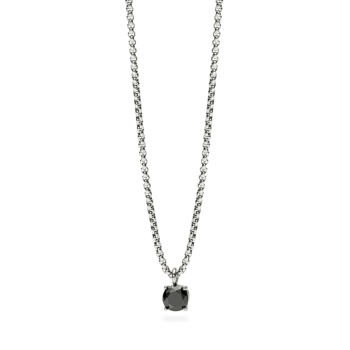 Kidult | collana in acciaio 316l zirconi | style 53 | 851157
