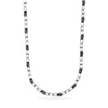 Kidult | collana in acciaio 316l pvd nero | style 61 | 851159