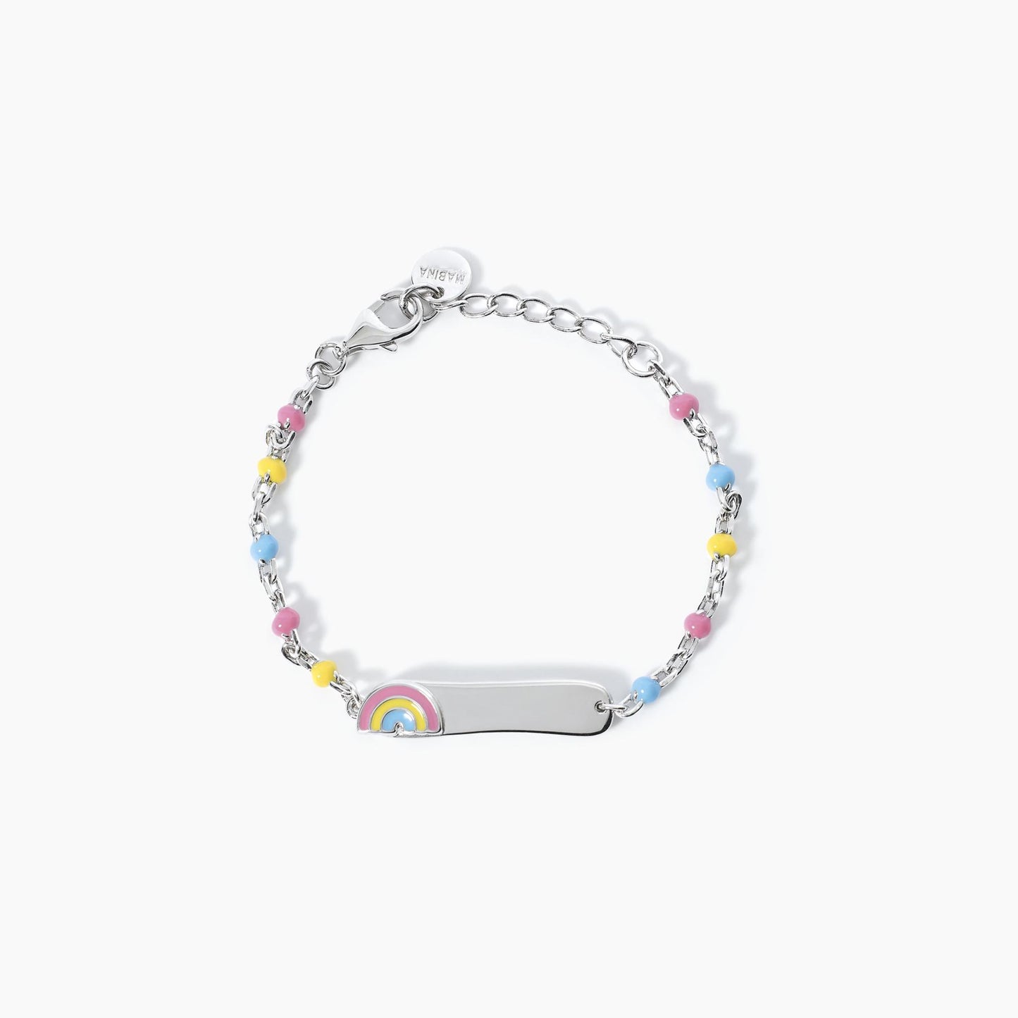 Mabina Junior | bracciale personalizzabile arcobaleno | Rainbow-tag | 533599