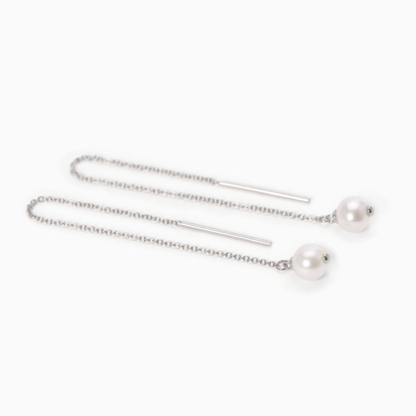 Mabina | Orecchini in argento perle coltivate | Scatto Rubato | 563552