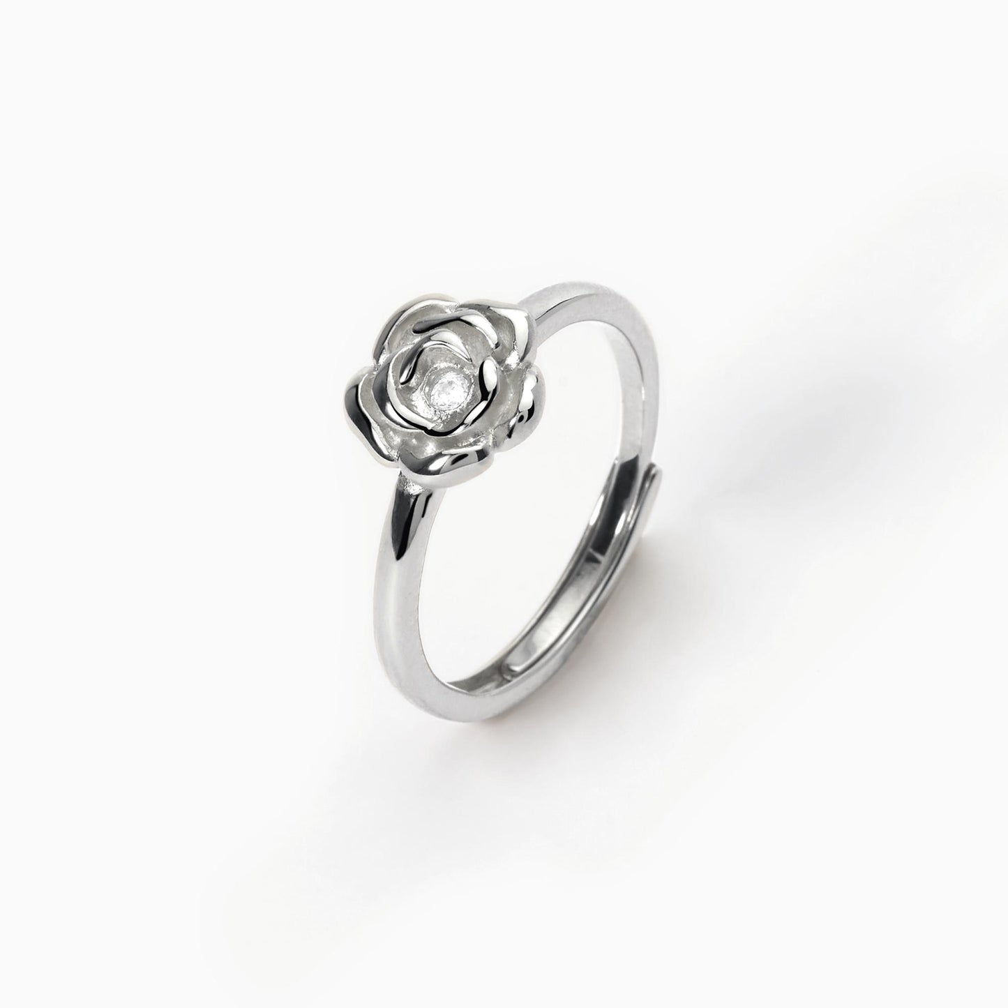 Mabina | anello in argento con rosa | la vie en rose | 523281