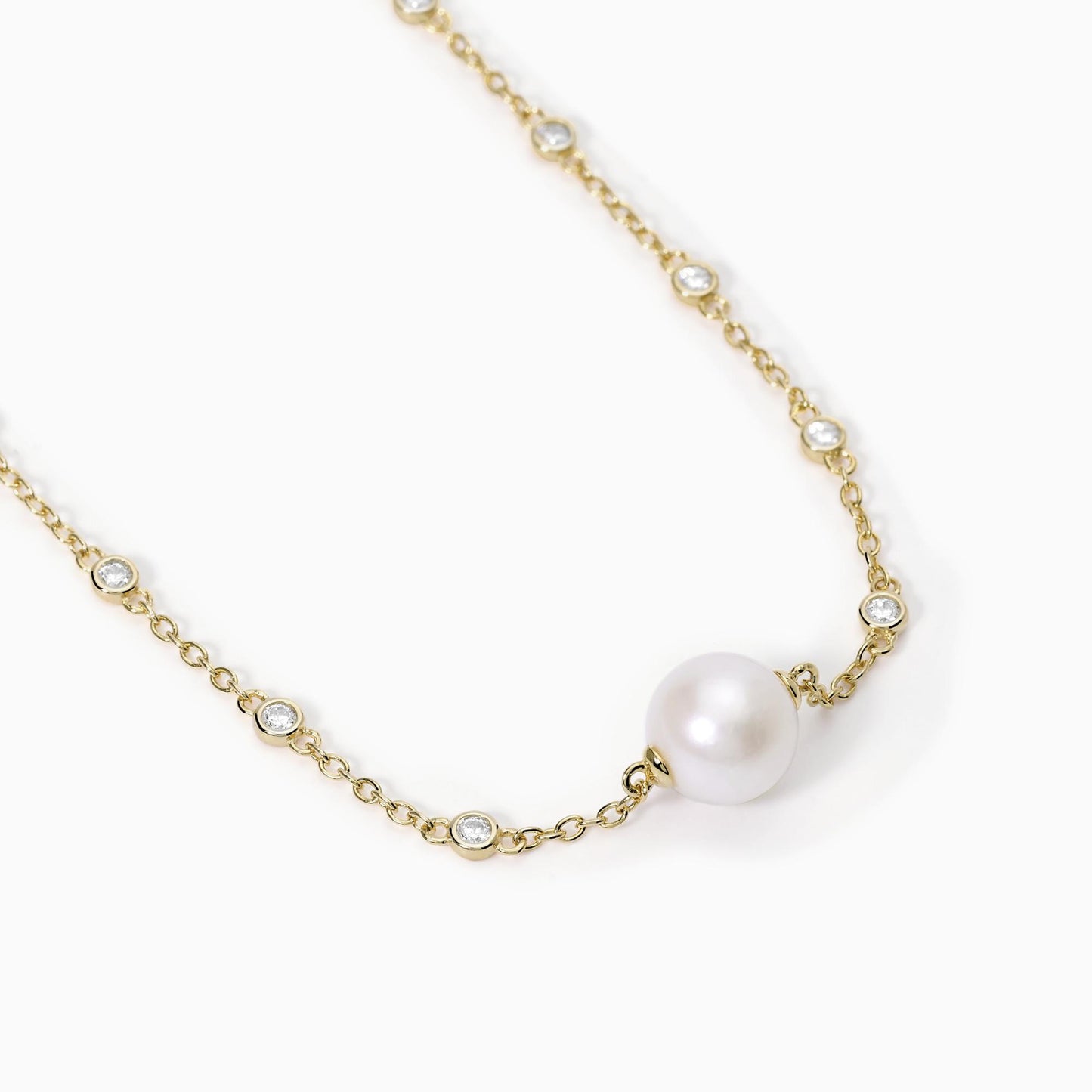 Mabina | girocollo dorato con perla | duchessa | 553520