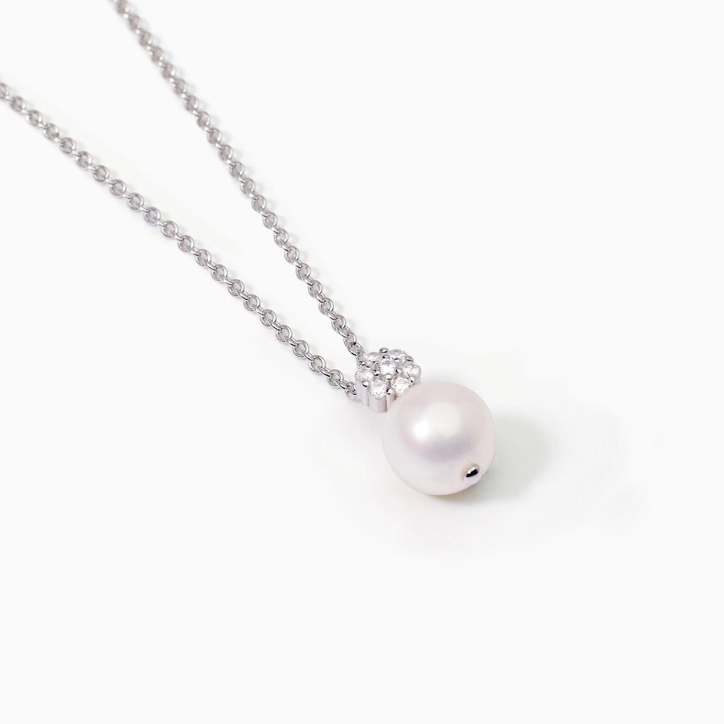 Mabina | Girocollo in argento con perla coltivata | Fior Fiore | 553546