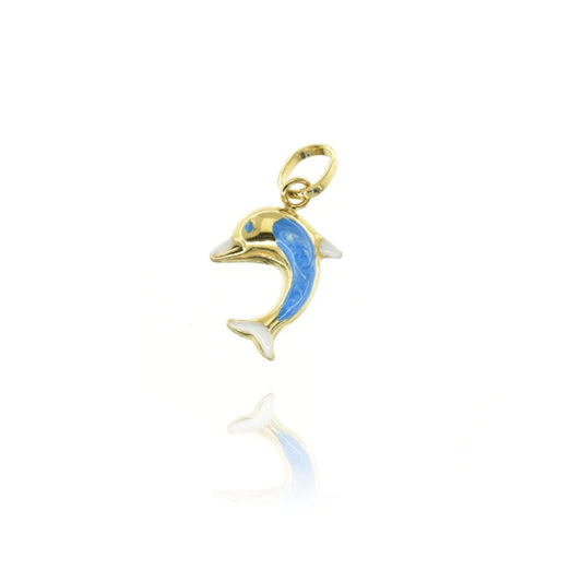 Facco | Ciondolo Delfino in Oro Vero | 640570